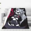 Loona Collage Helluva Boss Anime Blanket Flannel Breathable Throw Blankets Sofa For Home Bedroom Travel Throws Bedspread Quilt 2