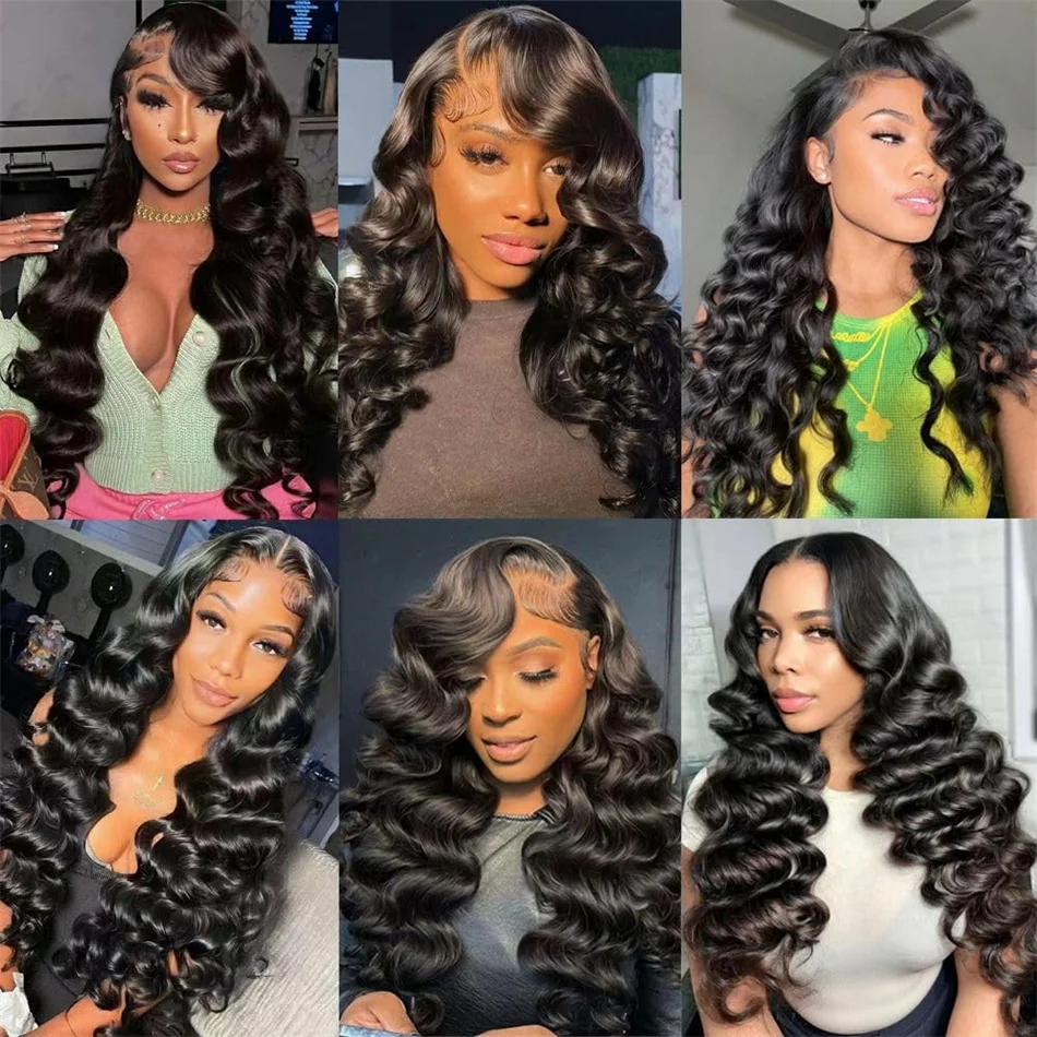 Loose Deep Wave Bundles Brazilian Raw Human Hair Weave Bundles 1/3/4 Bundle Deals Human Hair Extensions For Women