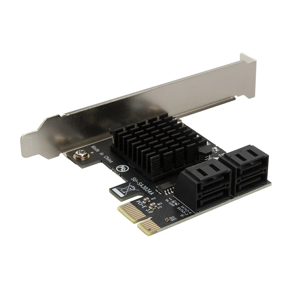 ���� ī�� USB ���̺� Ȯ�� �����, SATA III PCI E Express 3.0 X1 ��Ʈ�ѷ� Ȯ�� ī�� �����, 4 ��Ʈ, 6Gbps