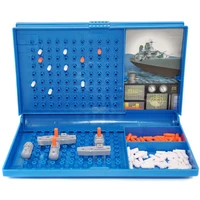 Classic Battleships Sea Battle Traditional Parent-child interaction Family Fun Combat Strategy Board Game 2