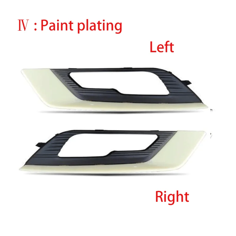 Car Grill Mesh Fog Lamp Grille Ford Fusion Mondeo Car Left Side Front Bumper Grille Cover Chrome Plated No Paint
