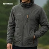 Climbing Outdoor Jackets Men Tactical Windproof Waterproof Jacket Men Lightweight Outer Hooded Outdoor Raincoat Hiking Coats