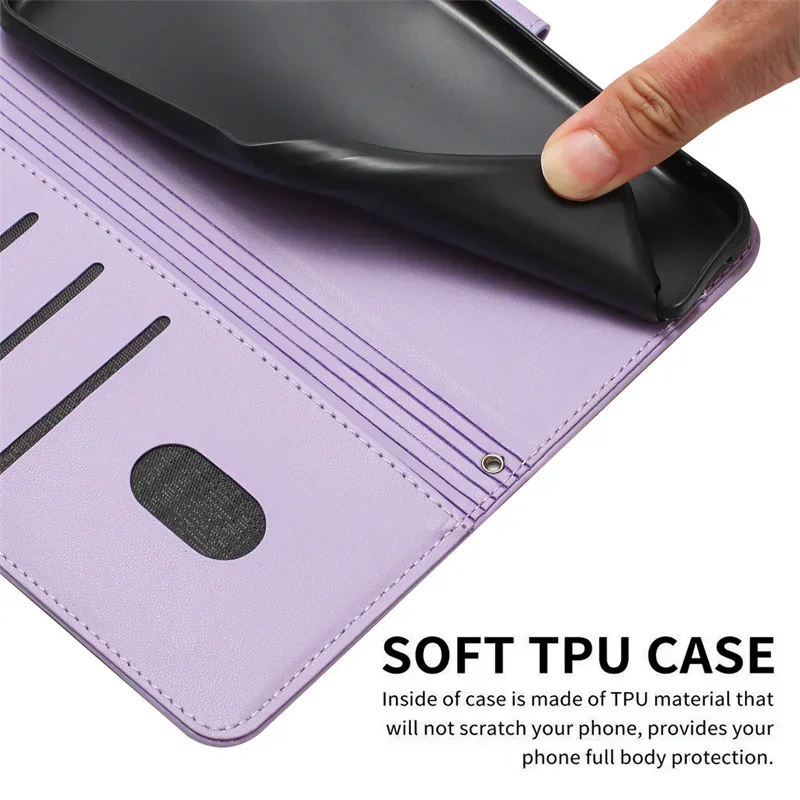 3D Cat Pattern Flip Leather Phone Case - Cute and Stylish Protective Cover