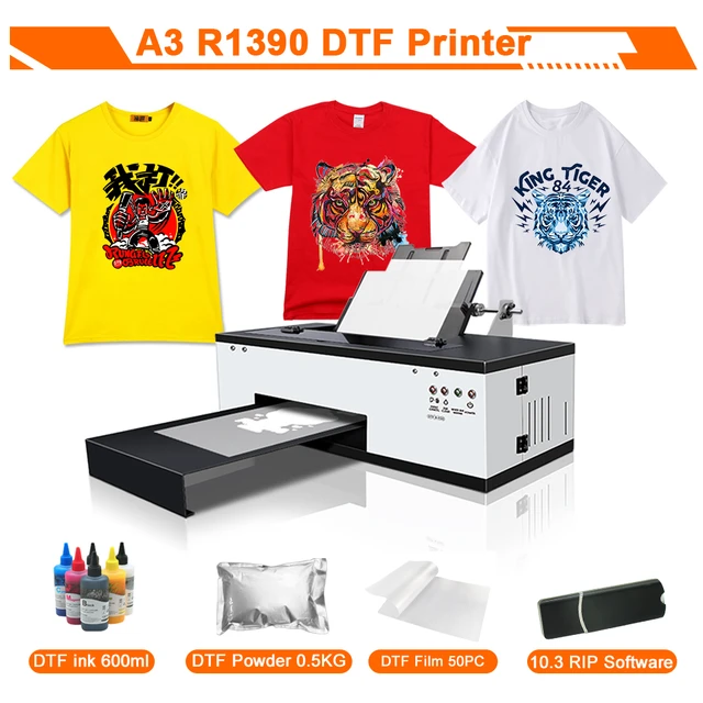 DTF Printer A3 T-shirt Printing Machine for T-shirt Print PET Transfer Film  DTF Heat Press Transfer DTF Transfer Printer Machine - AliExpress