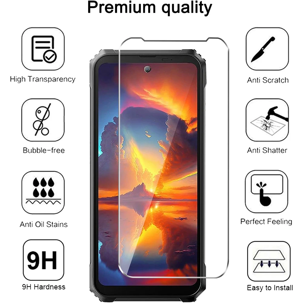 Premium Tempered Glass Screen Protector - High-Quality Protective Phone Film