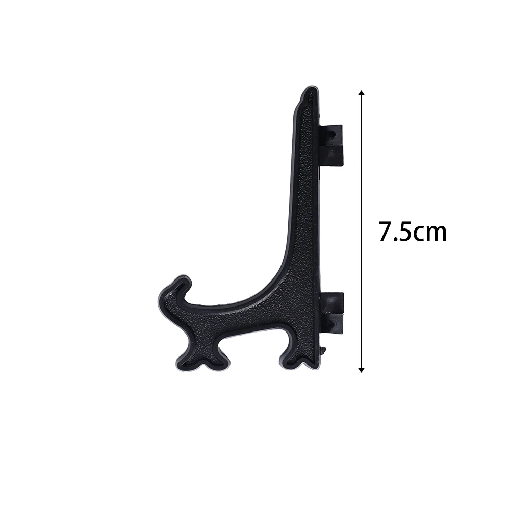 Description Picture 3 of itemClear Plastic Acrylic Easels Table Top Plate Holder Dish Bowl Racks Photos Picture Frame Folding Stand Storage Home Decor Holder