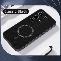 Custodia in pelle magnetica antiurto con protezione completa per la fotocamera e compatibilità Mag-Safe