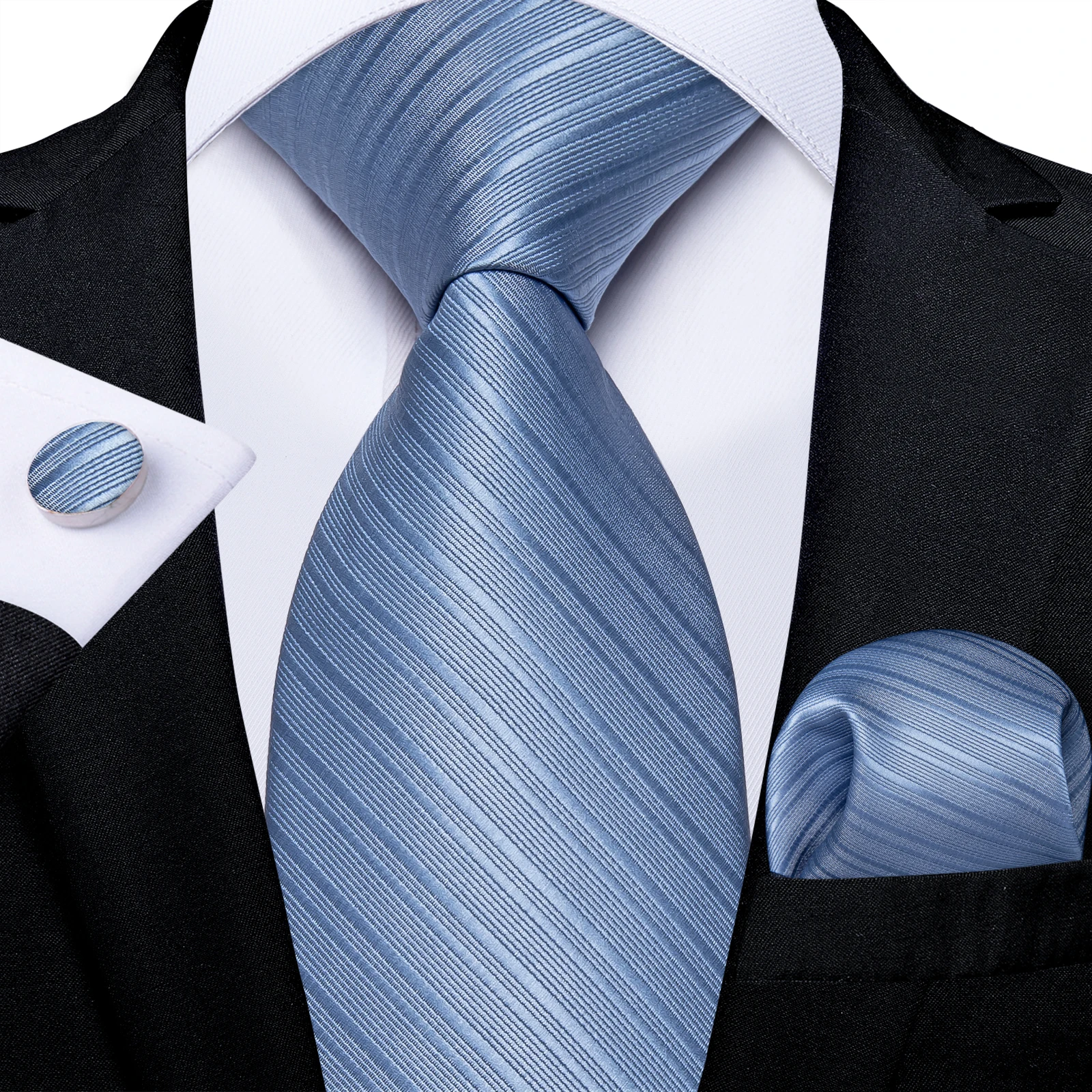 Brown Skull Fashion Men Tie Necktie Gravat Handkerchief Cufflinks Set Silk  Ties For Men Suit Party Business Gift Barry.Wang - AliExpress