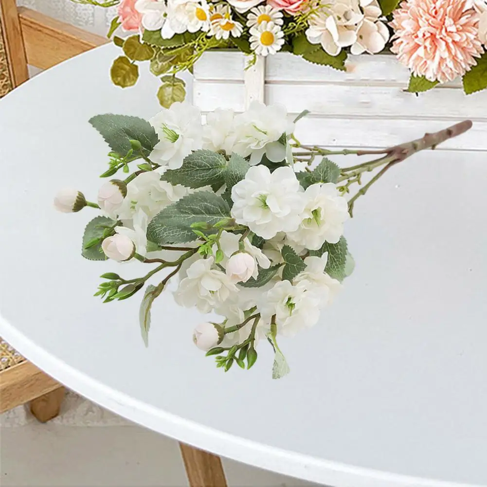 

Realistic Flowers Vibrant Artificial Flowers Realistic Simulation of 5-head Roses for Home Wedding Celebrity Decorations Long
