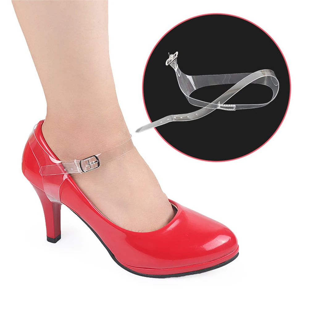 Schuhabsätze, Instant-Riemen, 1 Paar, transparente Schuhriemen für Damen, High Heels, Schnürsenkel-Zubehör, Instant-Riemen für Damen, 1 Paar – Detail 9