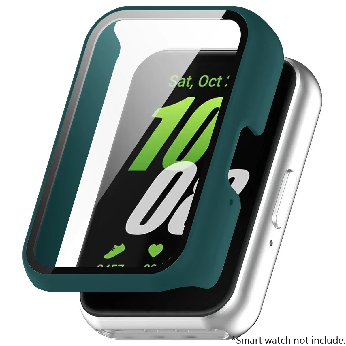 Premium Smartwatch Protective Cover with Tempered Glass - Anti-Fall & Scratch-Resistant
