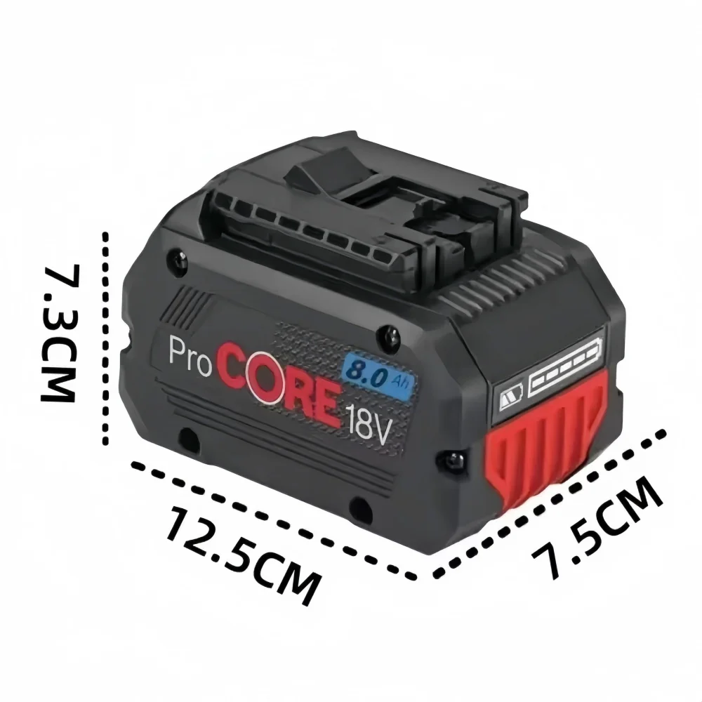 18V 8.0Ah Bosch rechargeable battery 5C power battery suitable for tool BAT609 BAT618 GBA18V80 21700