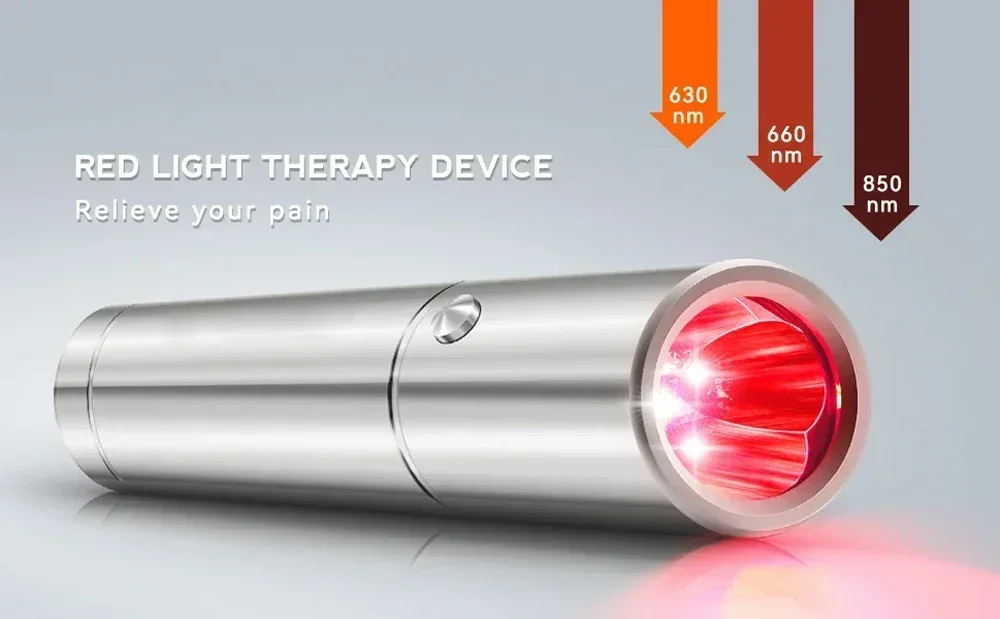 Premium Handheld Red Light Therapy Torch – Deep Tissue Pain Relief, Muscle Recovery & Skin Rejuvenation