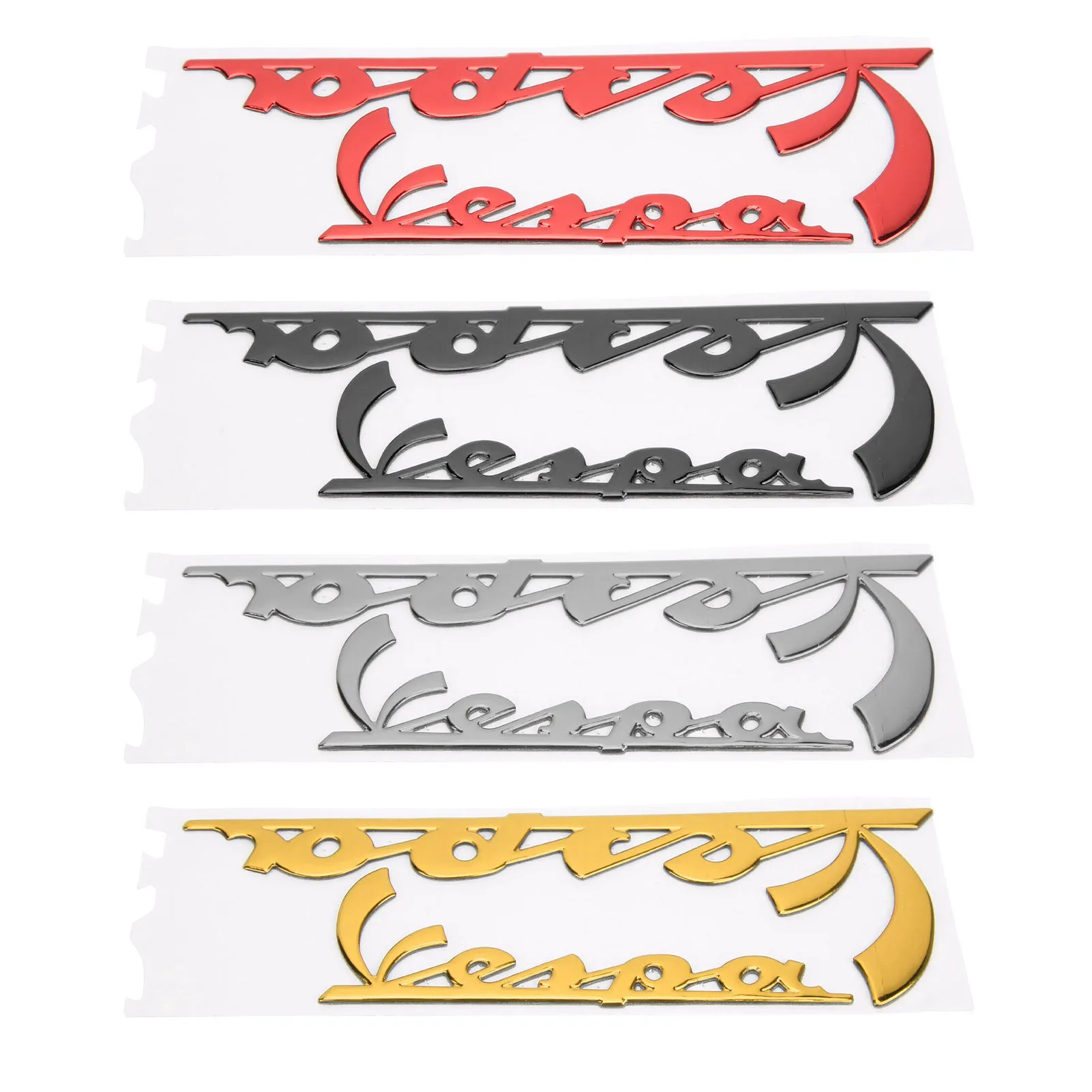 Motorcycle Stickers Emblem Sticker 3-Dimensional Decal for Vespa GTS300 LX125 LX150 IE Sprint Primavera 300 LX LXV Super reflective stickers motorcycle stickers vinyl stickers custom stickers motorcycle accessories motorcycle helmet stickers motorcycle tank sticker