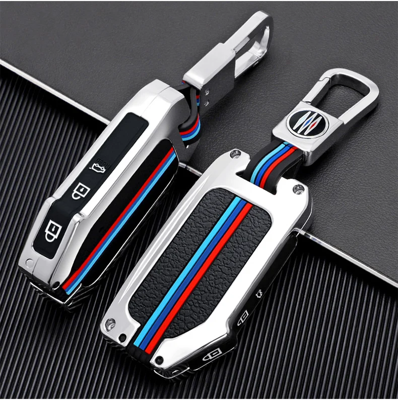 Custodia per chiave a distanza per auto in lega di zinco proteggi Shell Fob per KIA Sportage R GT Stinger GT Sorento Ceed CD Cerato Forte 2018 2019 - Se9749a6dd81243c98cf1d87a37d2471eO