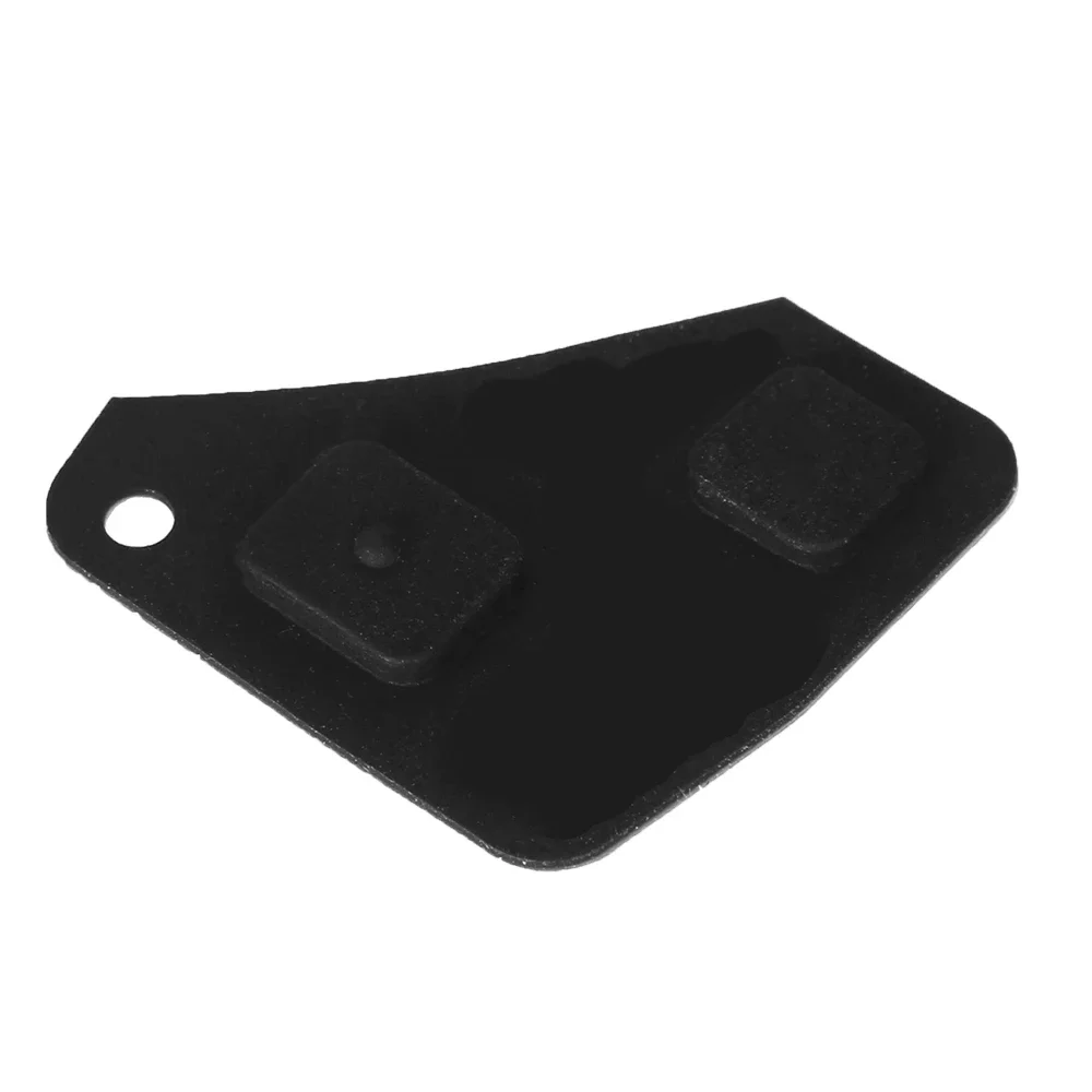 Silicon Rubber 3 Button Pad For Toyota Avensis Corolla Camry Yaris Prado For Lexus Rav4 Replacement Remote Car Key Fob 2X