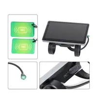 Écran LCD pour vélo électrique OUXI V8, Version V5.0-EU, avec accessoires de remplacement NFC, pièce de rechange pour vélo électrique 3