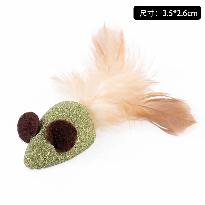 Se974ba944ae54769a6e5a6799fa7fc542 Cat Toys Cartoons Mouse Fish Edible Safety Catnip Funny Cat Stick Molar Teeth Clean Teeth Game Pet Toy Pet Product Gift