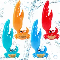 4 Pieces Crab Dive Toys Bath Toys Colorful Pool Toys Swim Pool  Kit Games for Toddlers Boys Girls Teens Adults 1