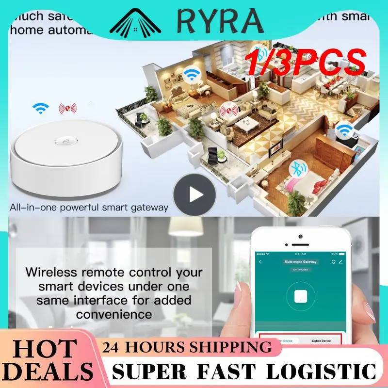 

1/3 шт., сетевой хаб с поддержкой Wi-Fi и Bluetooth