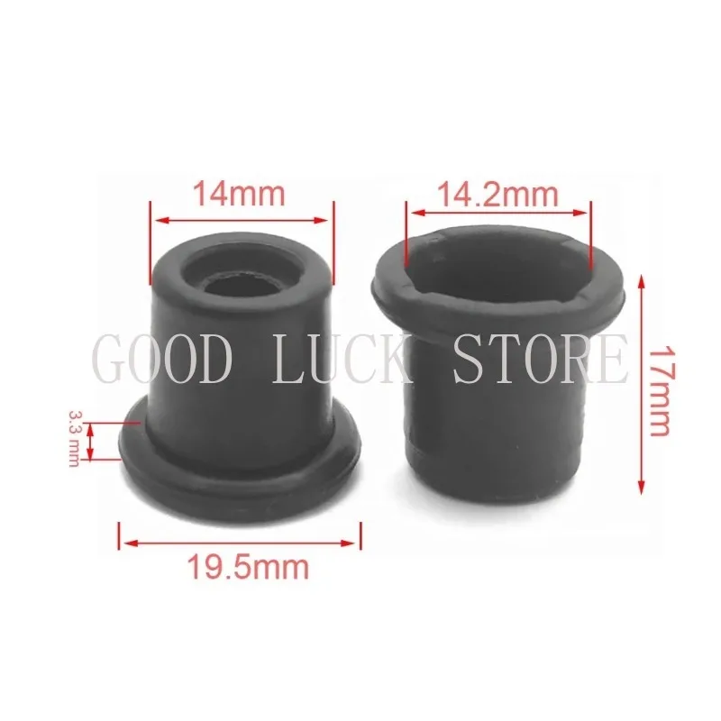 Motorcycle Scooter Brake Upper Pump Piston Dust Cover Rubber Disc Brake Pump Cover Waterproof