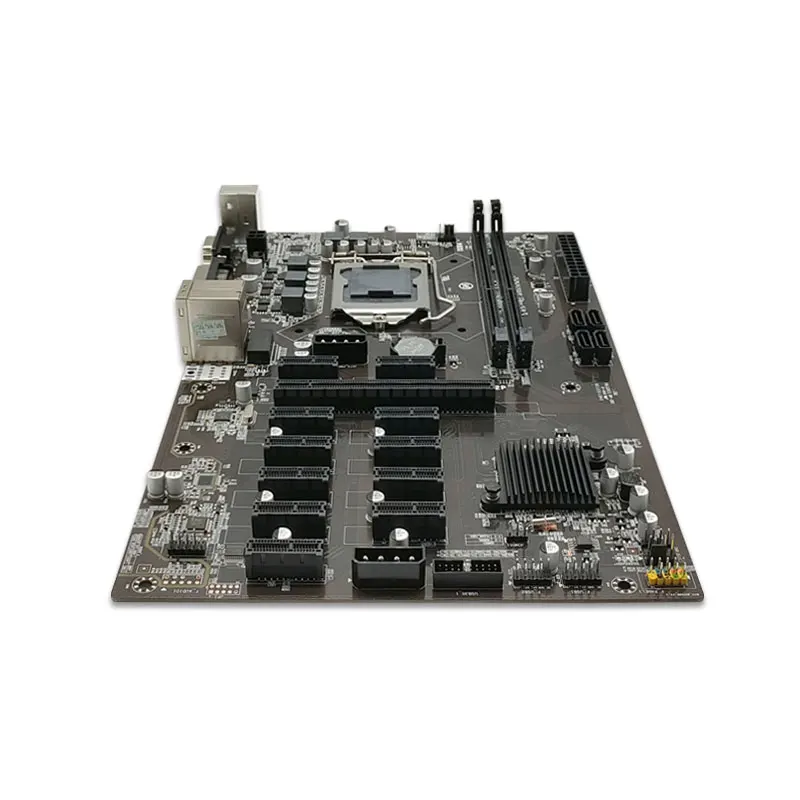 

Материнская плата B250 BTC, ОЗУ с емкостью LGA1155, 12 слотов для графической карты, SATA 3,0, USB 3,0, низкая мощность для майнинга BTC