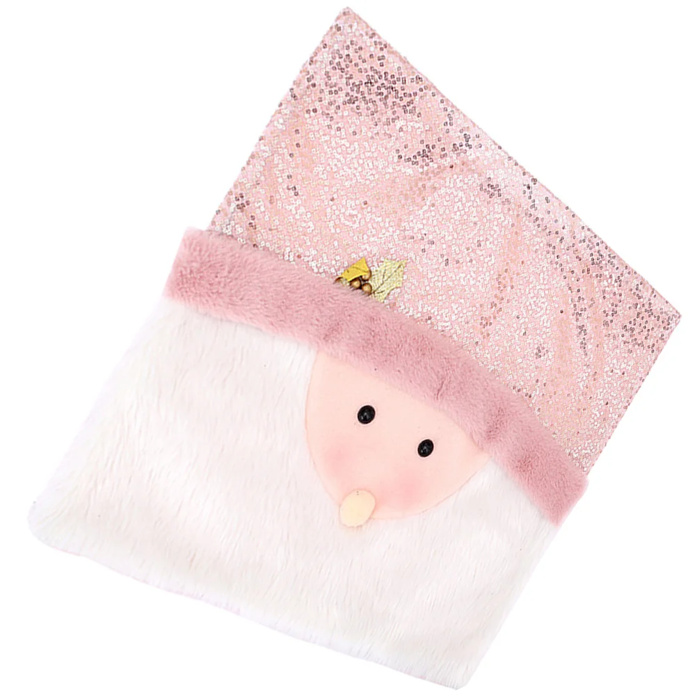 

Pillow Cover Christmas Pillow Cover Fabric Sequins Pillow Cover for Home Car Sofa(Santa Type)