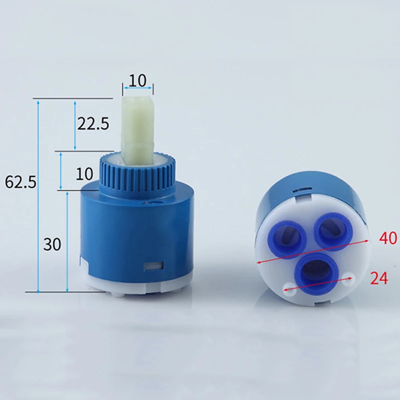 35mm 40mm Ceramic Cartridge Valve Kitchen Bathroom Cartridge Valve Mixer Tap Repalce Accessories faucet cartridge ceramic discs kit
