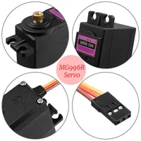 MG995 MG996R JR Steering Rotation Servo Motor 180 360 MG 996 High Speed Torque Metal Gear for RC Car Helicopter Arduino Robot - Image 2