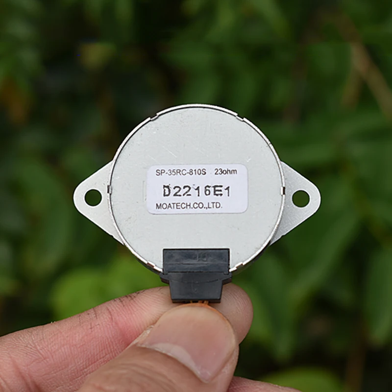 MOATECH Ultra-thin 35MM Micro Round Stepper Motor Precision 2-Phase 4-Wire Stepping Motor Step Angle 3.75 Degree DIY CNC Robot stepper motor