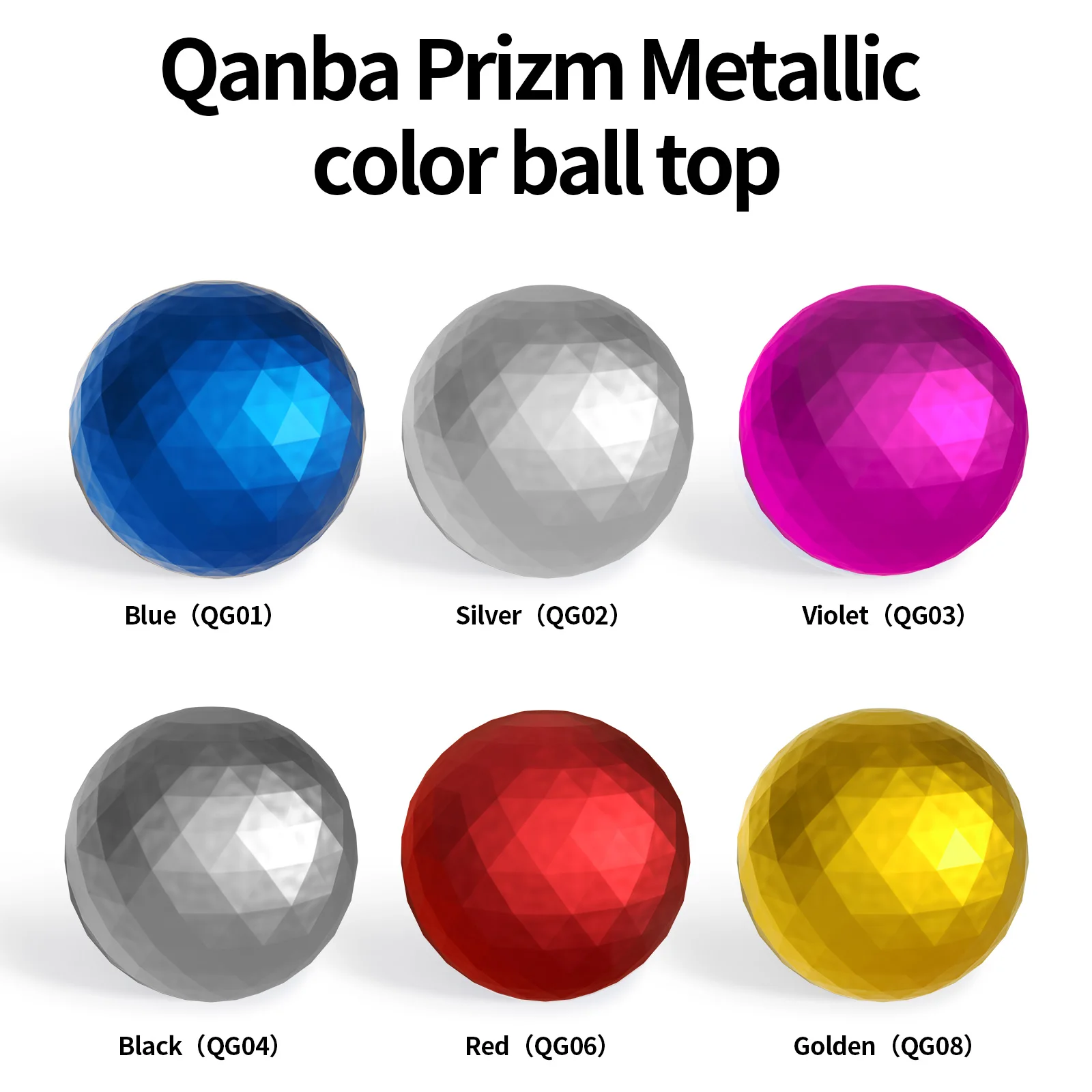 Poignée joystick Qanba - Prizm 35mm - Violette - Purple