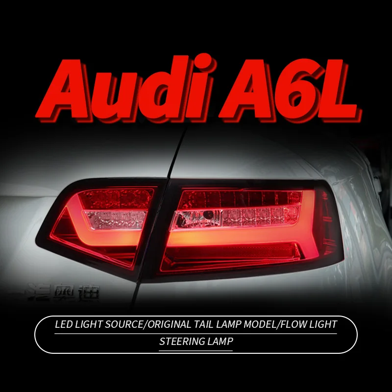 

Car LED Tail Light Taillight For Audi A6 C6 C7 2009-2012 LED Rear Running Light + Brake Lamp + Dynamic Turn Signal Auto Parts