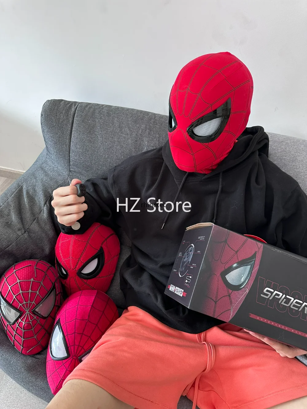 Marvel Electronic Mask Spiderman Marvel Flerfärgad