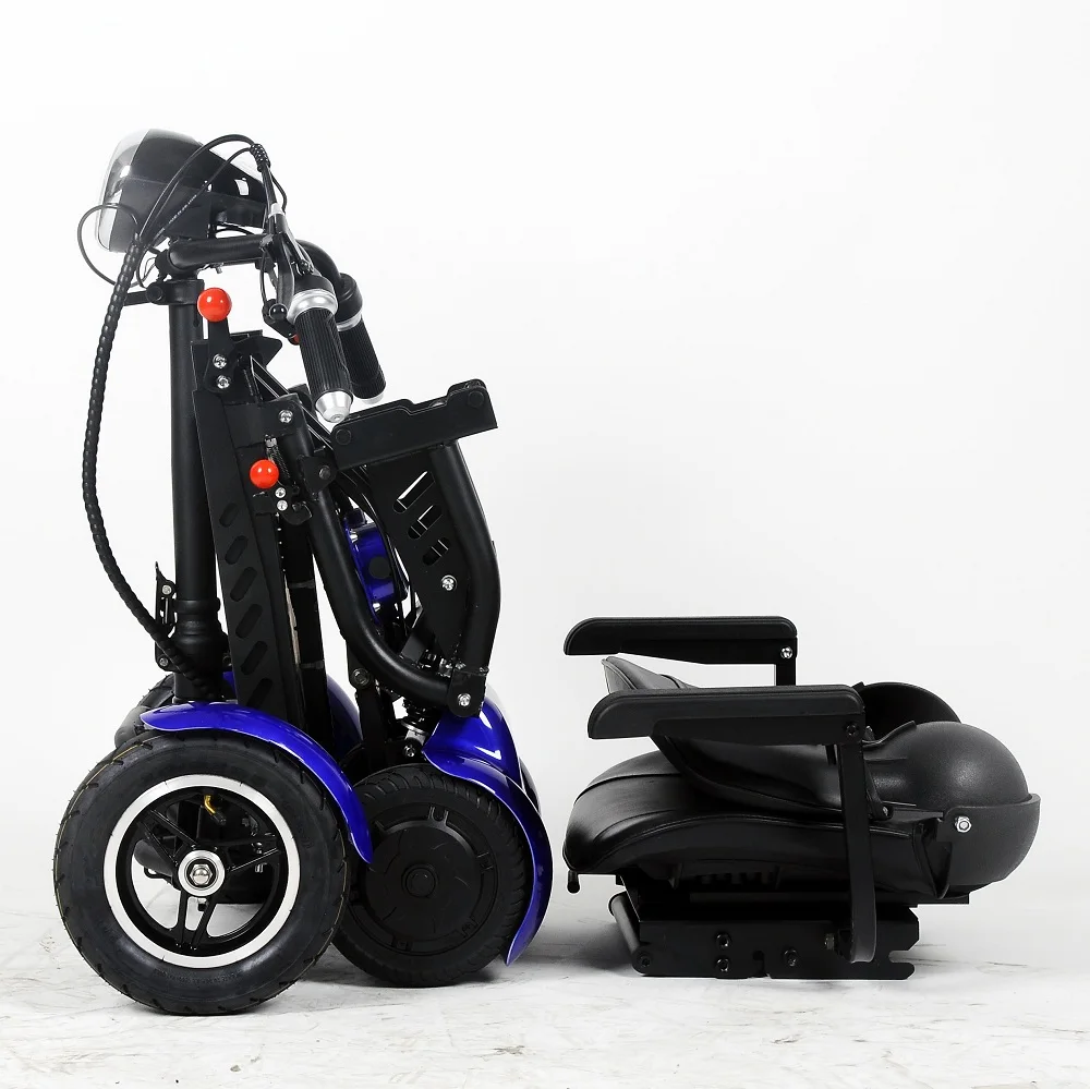 new 500w adult heavy duty scooter electric bike 4 wheels electric mobility scooter foldable light weight