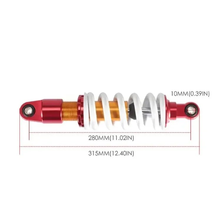 

280MM 10" rear suspension air shock absorber for motorcycle pit soil bicycle ATV quad bike monkey