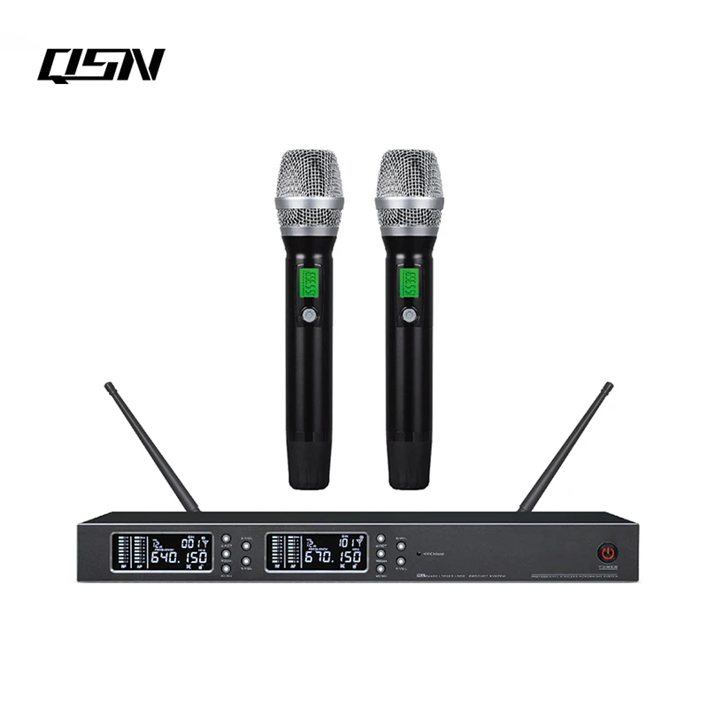 

Handheld Design K96 Professional Mics UHF Wireless Microphone System