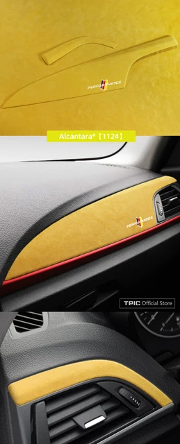 ALCANTARA Wrap ABS Couverture Voiture Console Centrale Tableau De Bord M  Performance Décalcomanies Autocollant Pour BMW F20 F21 F22 F23 1 2  Series277A Du 69,28 €