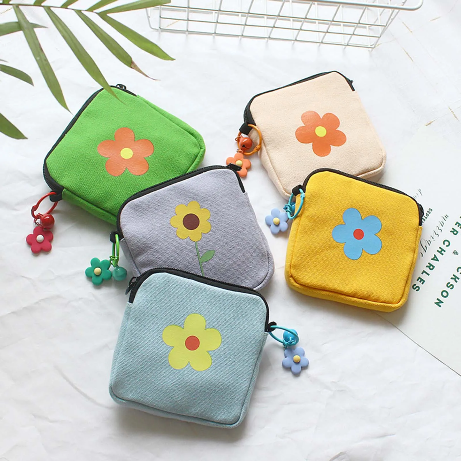 

Tampon Storage Holder Organizer Portable Sanitary Napkin Storage Bags Period Bag for Teen Aged Girls d88