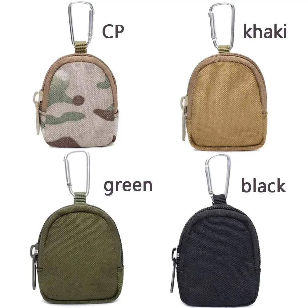 Tactical EDC Pouch Key Wallet Holder Coin Purses Keychain Zipper Pocket Outdoor Key Bag Organizer