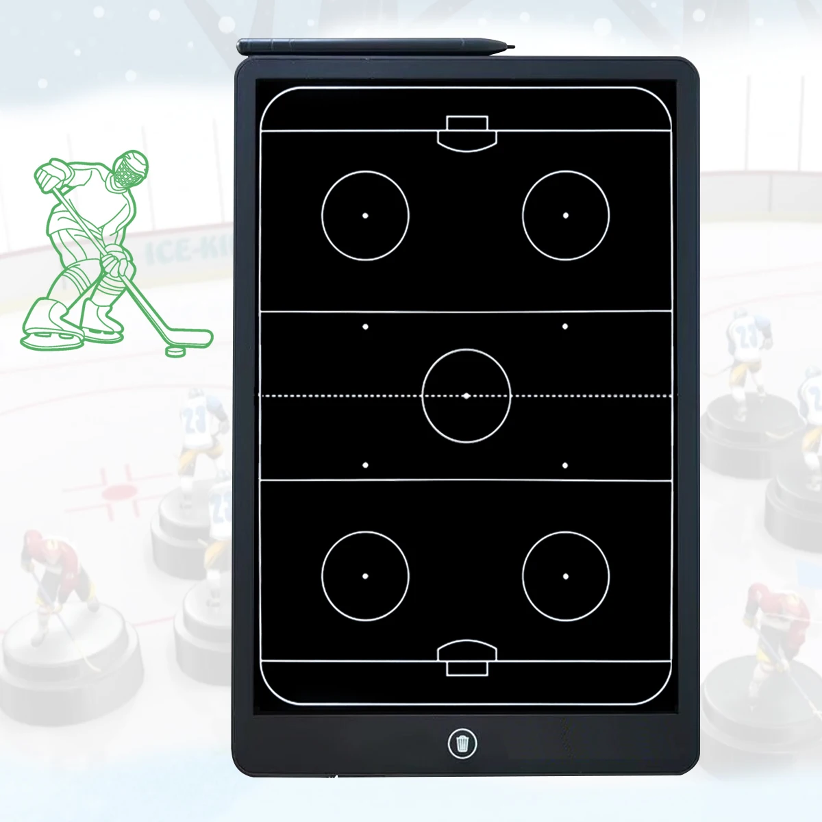 Enhanced Sports Strategy Coaching Tablet with 16″ LCD