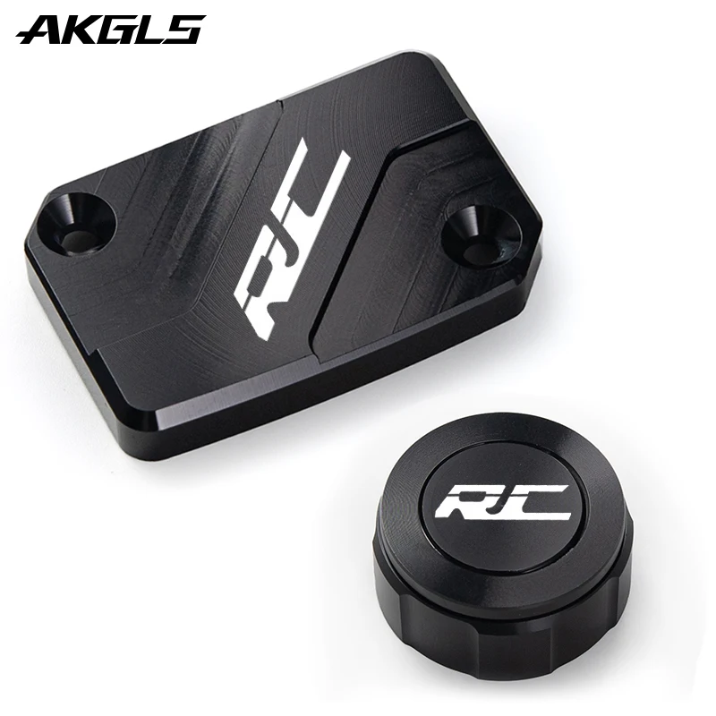 For KTM RC 390 125 200 250 2013 2019 2020 2021 RC390 RC125 Accessories Front and Rear Cylinder Head Brake Fluid Reservoir Cover