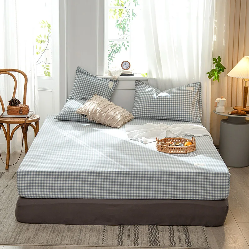 

Autumn and winter 2023 new cotton single and double comfortable morning bed sheets