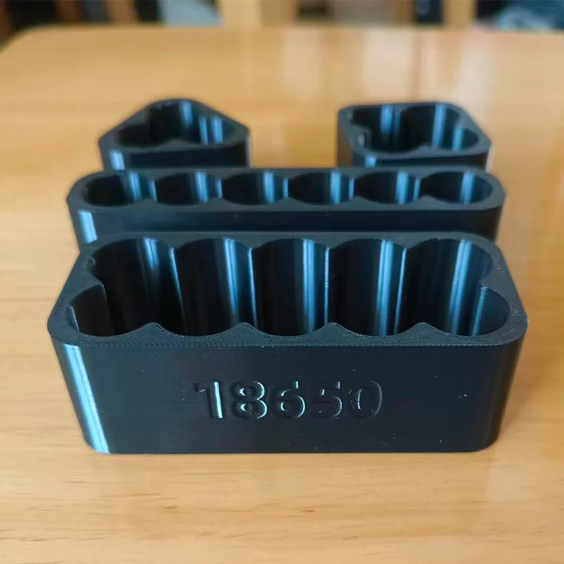 Lot de 4 supports de soudure pour batterie lithium - Noir