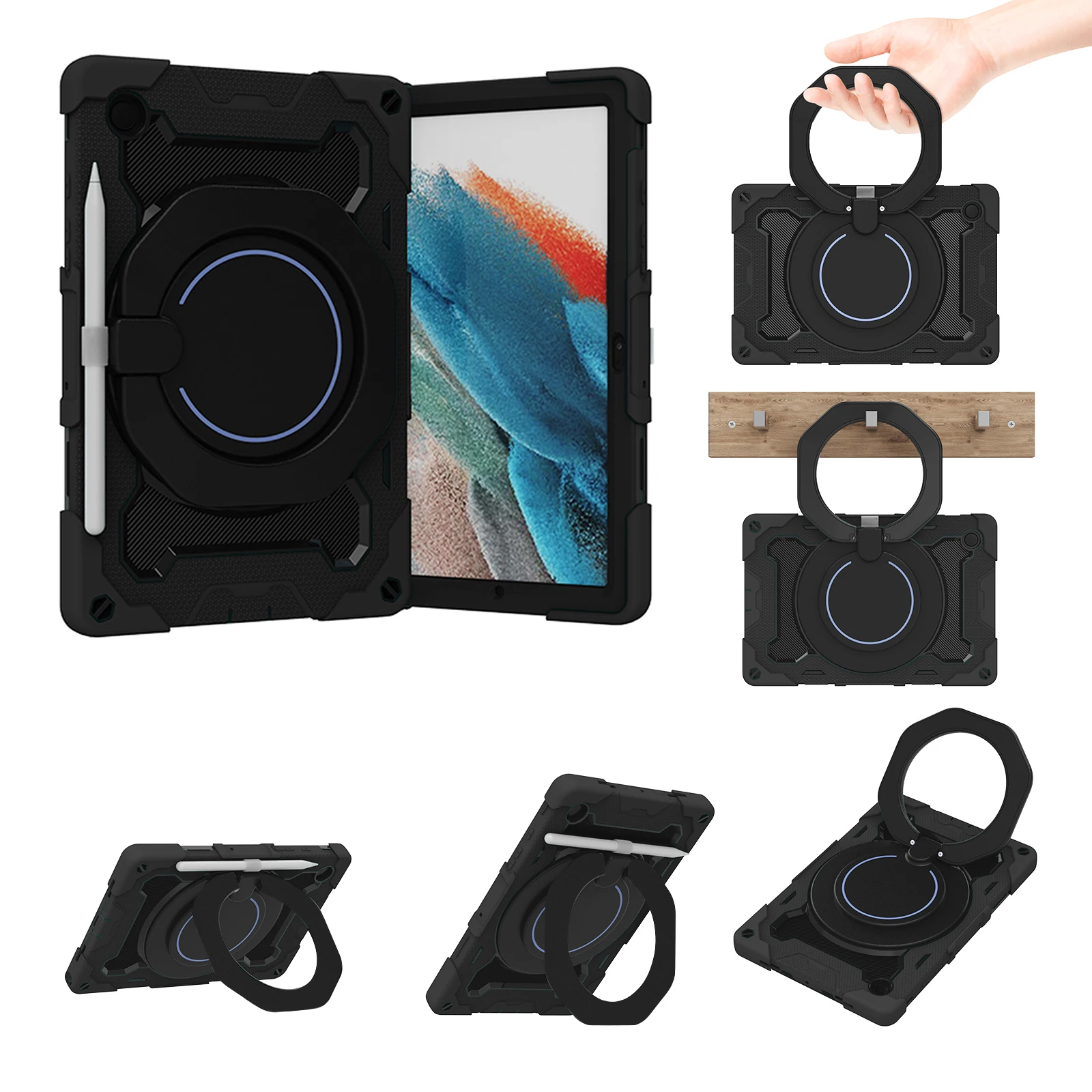 Protective Kids Tablet Case for Samsung Galaxy Tab A8 and A7