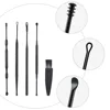 Gently Cleaning Ear Canaler Picking Tool Practical Cleaning Tools Kit Set Reliable 410 Steel Portable 5