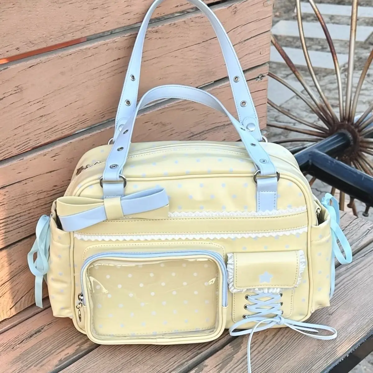 Kawaii Soft Pastel Ita Harajuku Tote Shoulder Bag - Special Edition