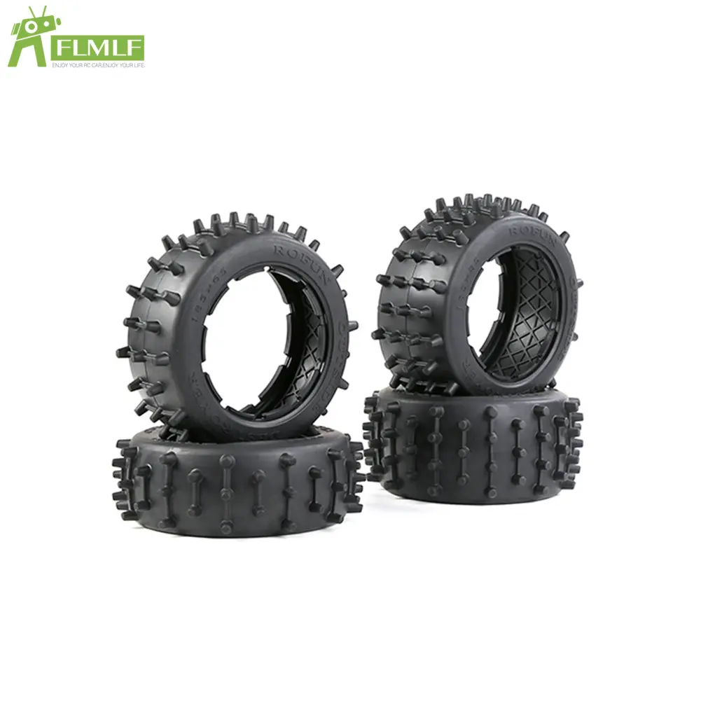 thumbnail image 2 of FLMLF All Terrain Tires For 1/5 Scale Baja 5B RC Cars - Rear Tire Skins For HPI Rovan Models 2 of 12