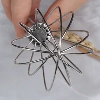 מטרפה ידנית לערבוב ביצים מפלדת אל-חלד בקוטר 6/8/10/12 אינץ', מיקסר לביצים, כלי מטבח לאפייה, מטרפה לקרם וחמאה 3