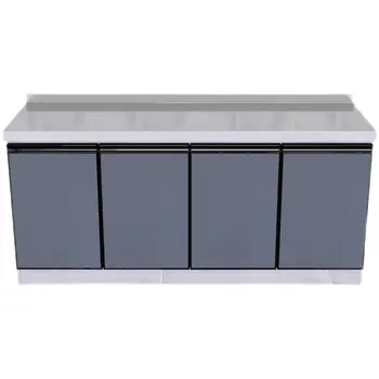 ตู้ครัวสแตนเลส 1.6 ล้านชิ้น กันน้ำ ตู้เก็บของในครัว ตู้เตา ตู้อ่างล้างจาน ตู้ครัวให้เช่า ตู้ครัวแบบเรียบง่าย 1