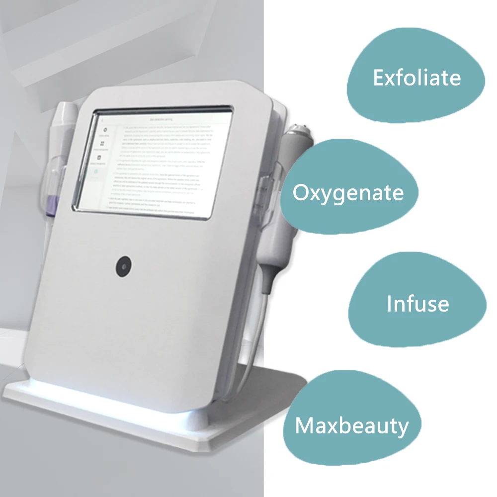 

Four in one CO2 bubble oxygenation nursing machine with analyzer